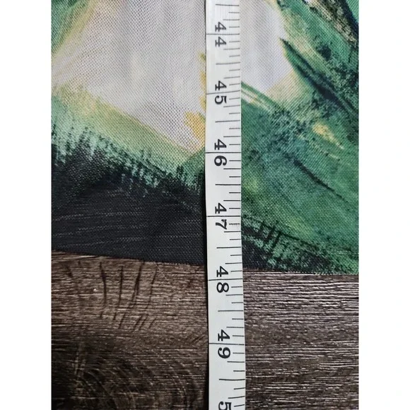 London Times Tiered Layered Mesh Sleeveless Dress XL NWT - Picture 11 of 13